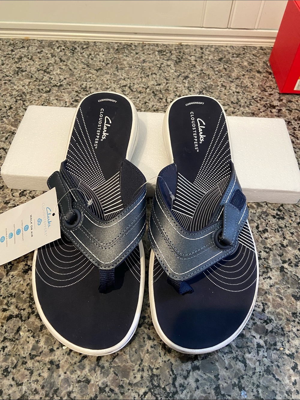 Clark’s NWT Cloudsteppers Reyna Sandals